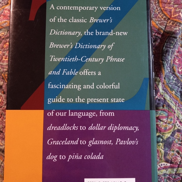 Brewer's Dictionary of 20th Century Phrase & Fable - Picture 4 of 5